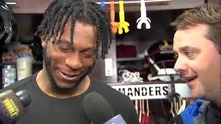 Commanders Locker Room: Next man up mentality after Noah Brown injury