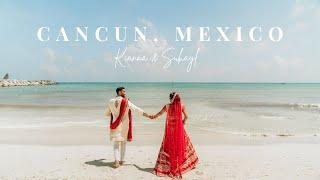 A Cinematic Indian Wedding in Cancun Mexico -  Dreams Jade Resort