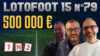 ️ PronoLive : LotoFoot 500 000 € avec Marseille-Monaco, Lyon-Nice & Liverpool-Man City - LF15 n°79