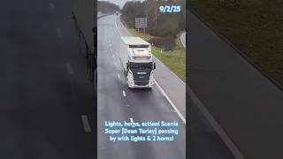 First Scania truck video! #truckspotting #scania #tones