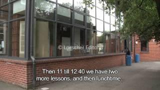 English - Daily routine (A1-A2 - with subtitles)