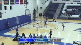 Goucher Women's Basketball at Elizabethtown 2/7/24