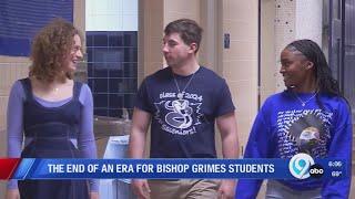 Bishop Grimes students attend last day before school's closure