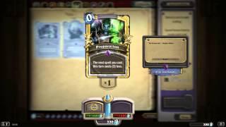 Preparation HD Hearthstone Golden Card Spotlight