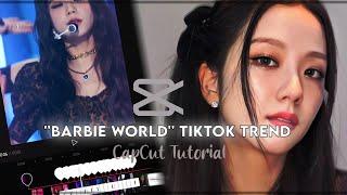 "Barbie World" tiktok trend kpop edit capcut tutorial