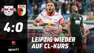 Leipzig – Augsburg 4:0 | Highlights Bundesliga 33. Spieltag | SPORT1