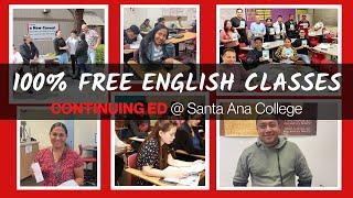 100% FREE English classes!