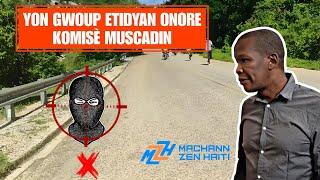 Flash! Komisè Muscadin Frape, Yon Gwo Koure Fenk Tonbe!, - Men Kòman Kèk Ri Pòtoprens Leve Jodi a