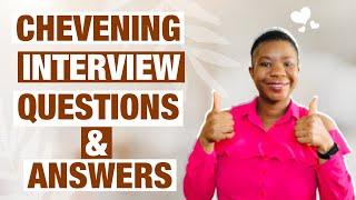 BEST Chevening Interview Prep Questions