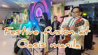 Festive Fusion Band at Oasis Manila - Babalik Sa'yo | To the Bone #cover #song #event