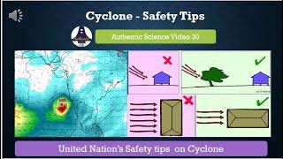 Cyclone - Safety Tips (Recommended by United Nations)