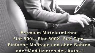 Mittelarmlehne premium neue Fiat 500X, Fiat 500L und Fiat Tipo - Accoudoir Fiat 500X, 500L, Tipo