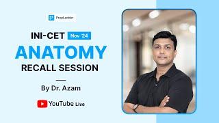 INI-CET Nov '24 Anatomy Recall by Dr. Azam