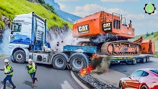 Dangerous Idiots Truck & Heavy Equipment Fails Compilation | Extreme Truck Idiots at Work #69