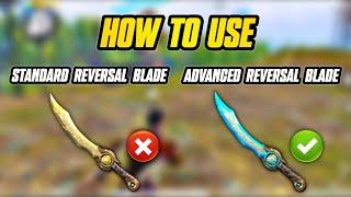 HOW TO USE REVERSAL BLADE | HOW TO UPGRADE REVERSAL BLADE IN BGMI / PUBG