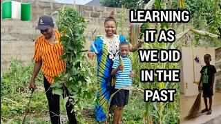 Harvesting Days In The Farm /African Parents Allow Your Children Grow! - Japa-da Lifestyle