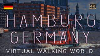 HAMBURG. GERMANY - Boat Trip by route #62/Virtual Walking World present (ASMR)