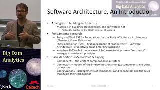 12.1  Chris Mattmann (Part 1): Big Data Architecture: Fundamentals