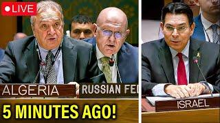 Russia, China & Algeria Humiliate Israel At UN: Going to ICJ After Pagers Attack in Lebanon!