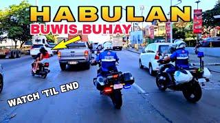 Matinding Habulan! MMDA RIDER vs KAMOTE RIDER (Habal-Habal, Colorum Motorcycle Taxi)