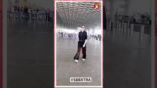 Shefali Jariwala flaunts her airport look as she gets clicked | SBB Xtra Shorts