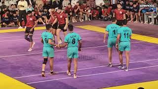 2nd half FINAL--FINAL JUNIOR- RAJASTHAN VS SAI 49TH JUNIOR NATIONAL HYDERABAD KABADDI MATCH 2024