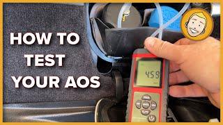 How to TEST THE AOS on your Porsche before you replace it!