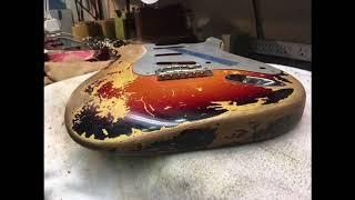 Scott McKeon '62 Strat Fender Custom Shop Replica....Making Of...