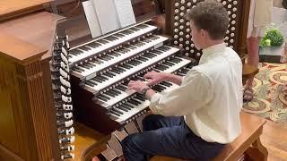 Playing the Tabernacle Organ