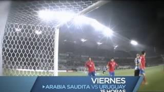 Uruguay ante Arabia Saudita. Viernes por VTV