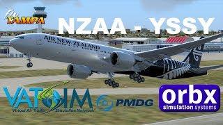 P3D NZAA - YSSY PMDG773 VATSIM