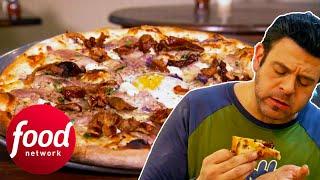 "One Of The Best Pizzas I've Ever Had" Adam Tries Drunken Duck Pizza | Secret Eats With Adam Richman