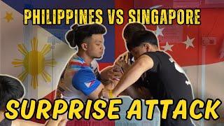 Team Philippines Invades Singapore Armwrestling Competition | ft. @ShaunChispaArmNATION & Mark Renzy