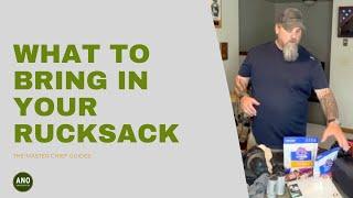 What Should I Bring in My Rucksack? How To Pack for a Trip | Master Chief Expert Outdoor Guide | ANO