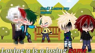 《 Loving u is a losing game 》| Bnha / Omegaverse Au | ¿Bakudeku o tododeku? | Gacha Club MeMe