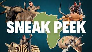 SNEAK PEEK of my Africa Hunt!!! - Big Game Hunting Adventures