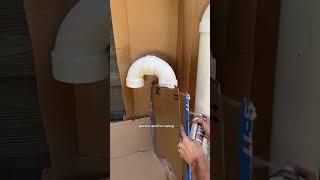 I’ve been looking at these ugly white pipes on our deck for 2.5 years and was able to make them look