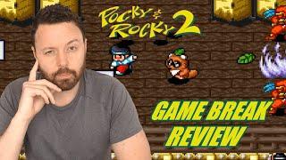 Pocky and Rocky 2 - Little Brother Co-Op - Game Break Review