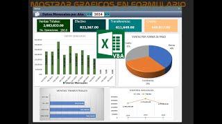 5️⃣8️⃣SHOW GRAPHICS IN FORM ▶EXCEL-VBA(VISUAL BASIC FOR APPLICATIONS)