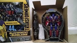 Buzzworthy Bumblebee Optimus Prime Unboxing