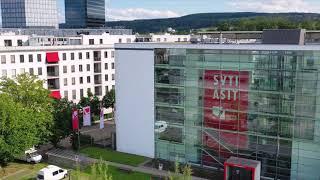 Aussenaufnahmen des Hauptsitzes der SVTI-Gruppe in Wallisellen