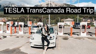 12,000km TESLA Model 3 Toronto to Vancouver | TransCanada Road Trip