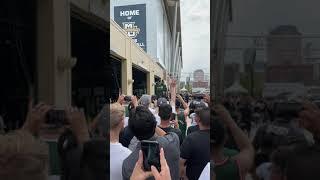 The 2021 Milwaukee Bucks Championship Parade is underway!  | #Shorts