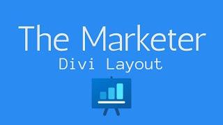 The Marketer - Divi Blog Layout