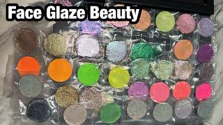 FACEGLAZEBEAUTY Eyeshadow Haul (gifted)