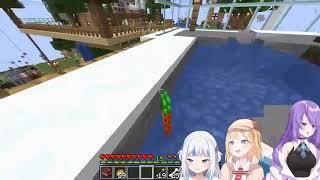Moona wants to eat a shark soup (and Gura is not happy about it)