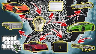 GTA 5 - All New 2024 Secret Money, Rare Cars & Weapon Locations! (Story mode)