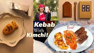 Kimchi Day in Korean Embassy | Travel vlog | Korean snacks unboxing