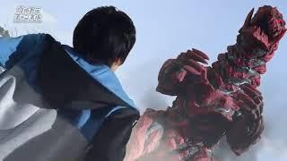 Ultraman Rosso And Blu VS Grigio Bone First Fight