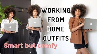 How to dress WORKING FROM HOME | Smart Comfy Outfit Ideas